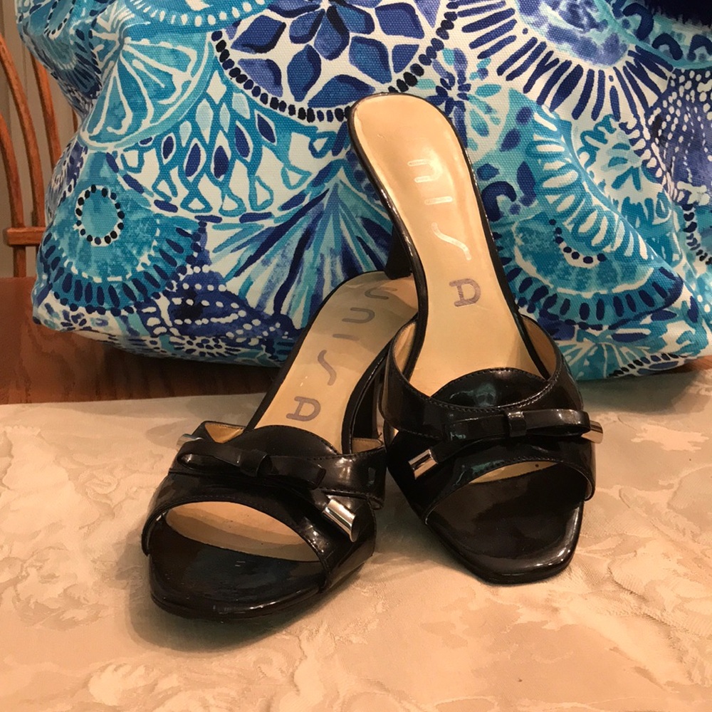 Black Unisa mini heels. Very comfortable